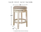 Ashley Express - Realyn UPH Swivel Stool (1/CN) at Towne & Country Furniture (AL) furniture, home furniture, home decor, sofa, bedding