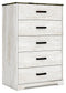 Ashley Express - Shawburn Five Drawer Chest at Towne & Country Furniture (AL) furniture, home furniture, home decor, sofa, bedding