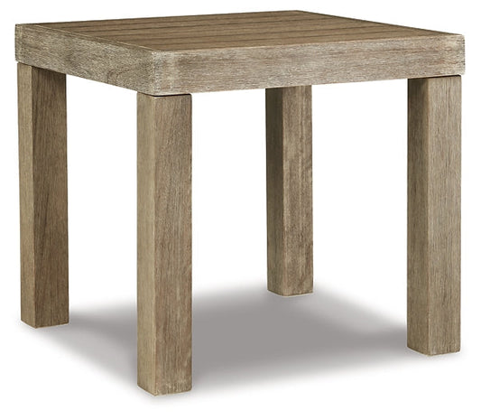Ashley Express - Silo Point Square End Table at Towne & Country Furniture (AL) furniture, home furniture, home decor, sofa, bedding