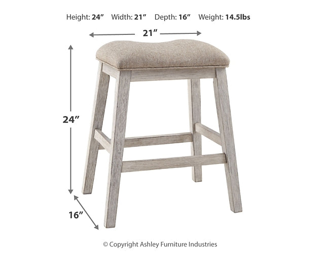 Ashley Express - Skempton Upholstered Stool (2/CN) at Towne & Country Furniture (AL) furniture, home furniture, home decor, sofa, bedding