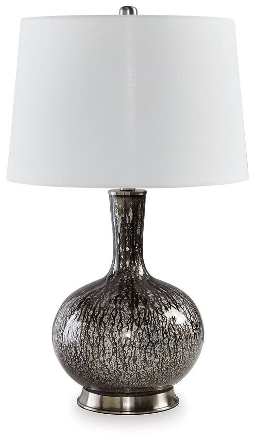 Ashley Express - Tenslow Glass Table Lamp (1/CN) at Towne & Country Furniture (AL) furniture, home furniture, home decor, sofa, bedding