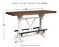 Ashley Express - Valebeck RECT Dining Room Counter Table at Towne & Country Furniture (AL) furniture, home furniture, home decor, sofa, bedding