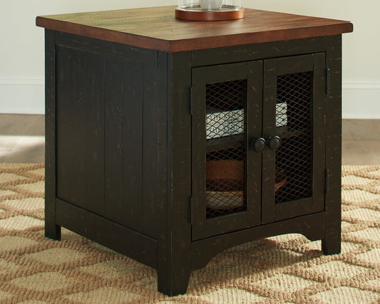 Ashley Express - Valebeck Rectangular End Table at Towne & Country Furniture (AL) furniture, home furniture, home decor, sofa, bedding