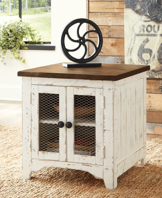 Ashley Express - Wystfield Rectangular End Table at Towne & Country Furniture (AL) furniture, home furniture, home decor, sofa, bedding