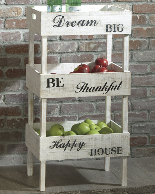 Ashley Express - Yulton Storage Shelf at Towne & Country Furniture (AL) furniture, home furniture, home decor, sofa, bedding