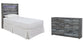 Baystorm Twin Panel Headboard with Dresser at Towne & Country Furniture (AL) furniture, home furniture, home decor, sofa, bedding