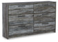 Baystorm Twin Panel Headboard with Dresser at Towne & Country Furniture (AL) furniture, home furniture, home decor, sofa, bedding