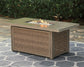 Beachcroft Rectangular Fire Pit Table at Towne & Country Furniture (AL) furniture, home furniture, home decor, sofa, bedding