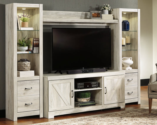 Bellaby 4-Piece Entertainment Center at Towne & Country Furniture (AL) furniture, home furniture, home decor, sofa, bedding