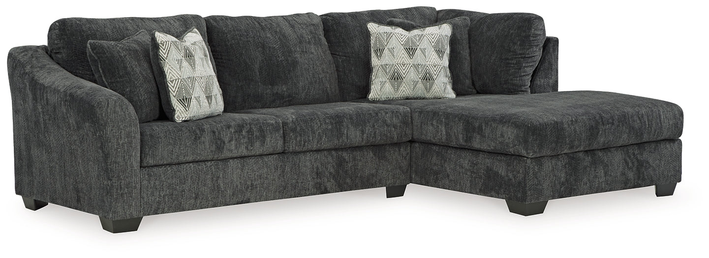 Biddeford 2-Piece Sectional with Ottoman at Towne & Country Furniture (AL) furniture, home furniture, home decor, sofa, bedding
