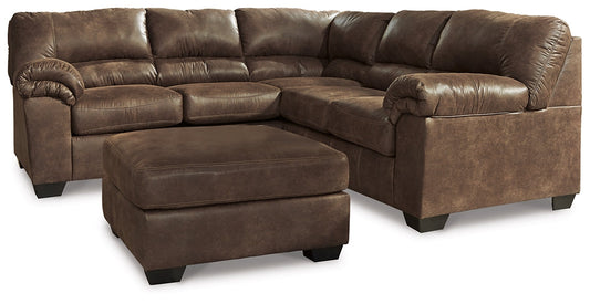Bladen 2-Piece Sectional with Ottoman at Towne & Country Furniture (AL) furniture, home furniture, home decor, sofa, bedding
