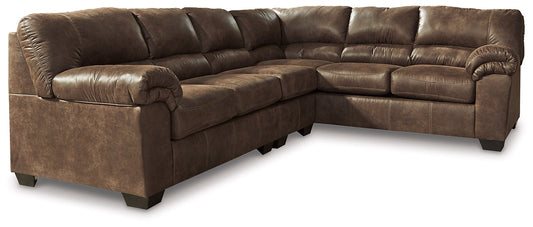 Bladen 3-Piece Sectional with Ottoman at Towne & Country Furniture (AL) furniture, home furniture, home decor, sofa, bedding