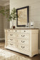 Bolanburg Dresser and Mirror at Towne & Country Furniture (AL) furniture, home furniture, home decor, sofa, bedding