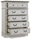 Brollyn Five Drawer Chest at Towne & Country Furniture (AL) furniture, home furniture, home decor, sofa, bedding