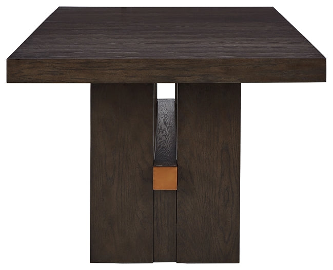Burkhaus RECT Dining Room EXT Table at Towne & Country Furniture (AL) furniture, home furniture, home decor, sofa, bedding