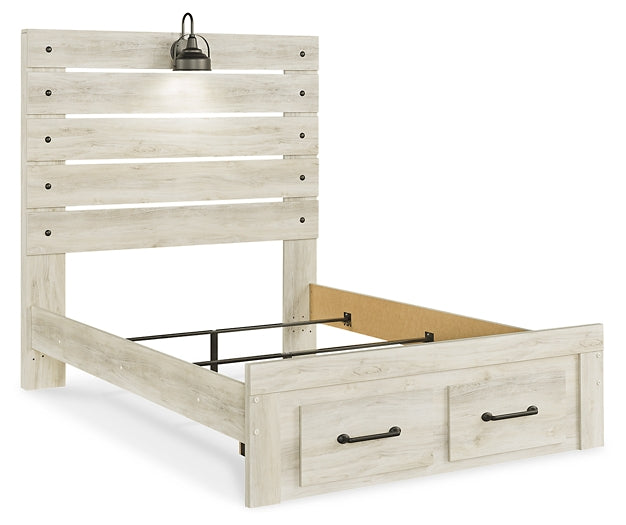Cambeck  Panel Bed With 2 Storage Drawers at Towne & Country Furniture (AL) furniture, home furniture, home decor, sofa, bedding