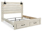 Cambeck  Panel Bed With 2 Storage Drawers at Towne & Country Furniture (AL) furniture, home furniture, home decor, sofa, bedding