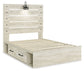Cambeck  Panel Bed With 4 Storage Drawers at Towne & Country Furniture (AL) furniture, home furniture, home decor, sofa, bedding