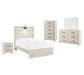 Cambeck  Panel Bed With Mirrored Dresser, Chest And Nightstand at Towne & Country Furniture (AL) furniture, home furniture, home decor, sofa, bedding