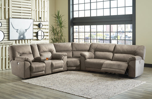 Cavalcade 3-Piece Power Reclining Sectional at Towne & Country Furniture (AL) furniture, home furniture, home decor, sofa, bedding