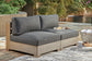 Citrine Park 5-Piece Outdoor Sectional with Ottoman at Towne & Country Furniture (AL) furniture, home furniture, home decor, sofa, bedding