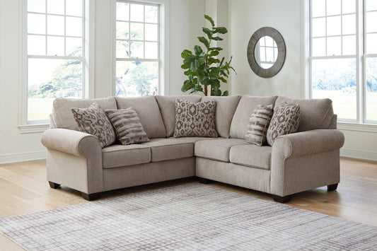 Claireah 2-Piece Sectional at Towne & Country Furniture (AL) furniture, home furniture, home decor, sofa, bedding