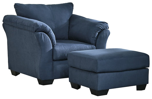 Darcy Chair and Ottoman at Towne & Country Furniture (AL) furniture, home furniture, home decor, sofa, bedding