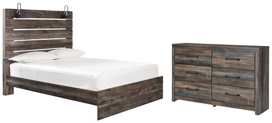 Drystan  Panel Bed With Dresser at Towne & Country Furniture (AL) furniture, home furniture, home decor, sofa, bedding