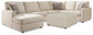 Edenfield 3-Piece Sectional with Ottoman at Towne & Country Furniture (AL) furniture, home furniture, home decor, sofa, bedding