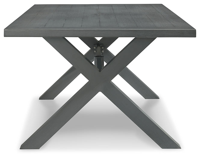 Elite Park RECT Dining Table w/UMB OPT at Towne & Country Furniture (AL) furniture, home furniture, home decor, sofa, bedding