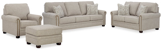 Gaelon Sofa, Loveseat, Chair and Ottoman at Towne & Country Furniture (AL) furniture, home furniture, home decor, sofa, bedding