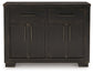 Galliden Dining Room Buffet at Towne & Country Furniture (AL) furniture, home furniture, home decor, sofa, bedding