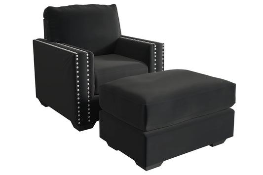 Gleston Chair and Ottoman at Towne & Country Furniture (AL) furniture, home furniture, home decor, sofa, bedding
