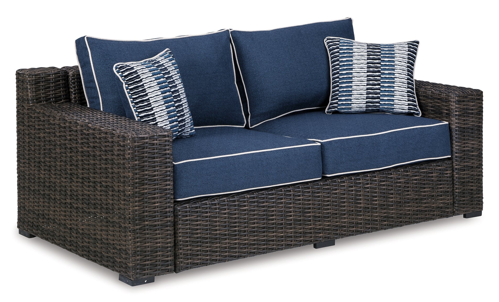 Grasson Lane Outdoor Sofa and Loveseat at Towne & Country Furniture (AL) furniture, home furniture, home decor, sofa, bedding