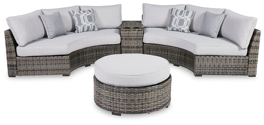 Harbor Court 3-Piece Outdoor Sectional with Ottoman at Towne & Country Furniture (AL) furniture, home furniture, home decor, sofa, bedding