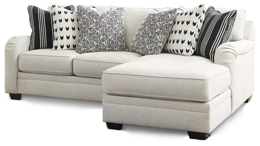 Huntsworth 2-Piece Sectional with Ottoman at Towne & Country Furniture (AL) furniture, home furniture, home decor, sofa, bedding
