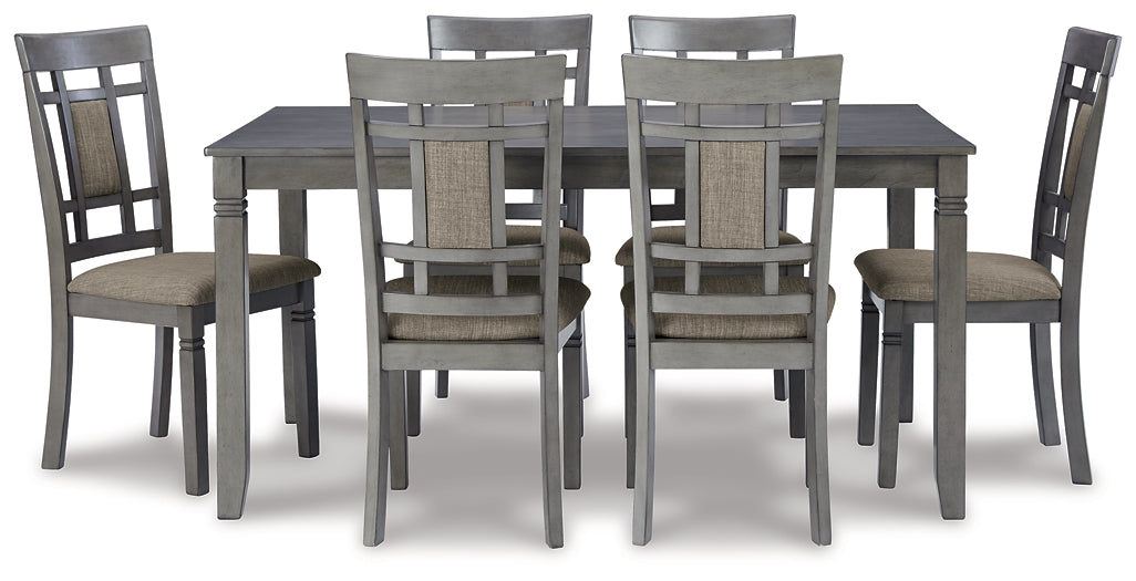 Jayemyer RECT DRM Table Set (7/CN) at Towne & Country Furniture (AL) furniture, home furniture, home decor, sofa, bedding