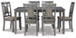Jayemyer RECT DRM Table Set (7/CN) at Towne & Country Furniture (AL) furniture, home furniture, home decor, sofa, bedding