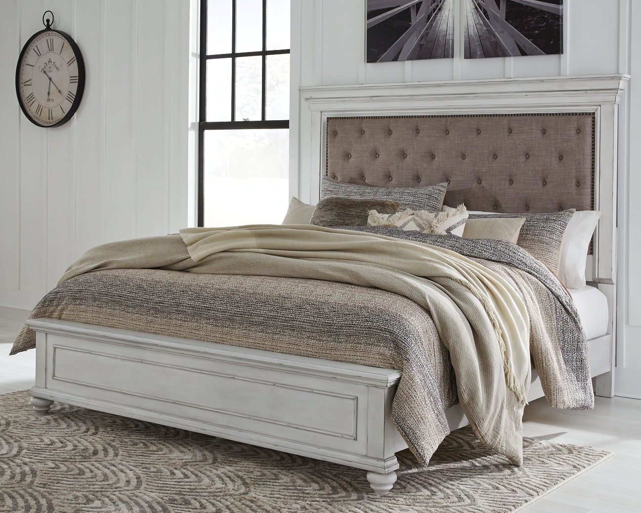 Kanwyn  Panel Bed at Towne & Country Furniture (AL) furniture, home furniture, home decor, sofa, bedding