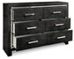Kaydell Six Drawer Dresser at Towne & Country Furniture (AL) furniture, home furniture, home decor, sofa, bedding