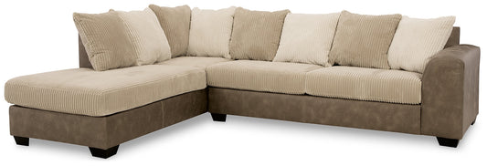 Keskin 2-Piece Sectional with Ottoman at Towne & Country Furniture (AL) furniture, home furniture, home decor, sofa, bedding