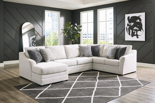 Koralynn 3-Piece Sectional with Chaise at Towne & Country Furniture (AL) furniture, home furniture, home decor, sofa, bedding