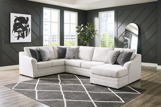 Koralynn 3-Piece Sectional with Chaise at Towne & Country Furniture (AL) furniture, home furniture, home decor, sofa, bedding