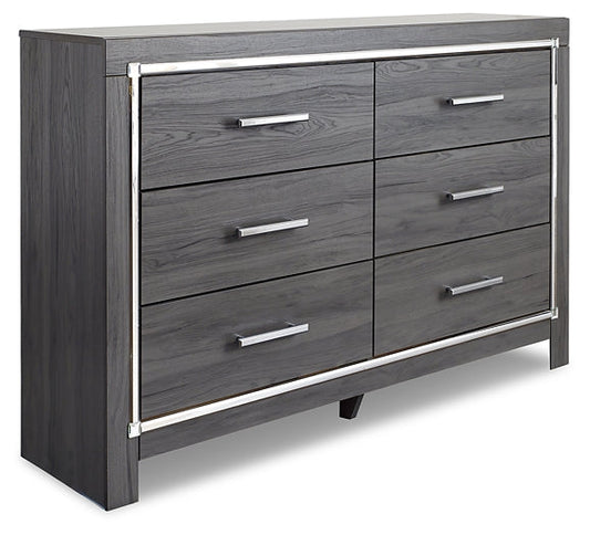 Lodanna Six Drawer Dresser at Towne & Country Furniture (AL) furniture, home furniture, home decor, sofa, bedding