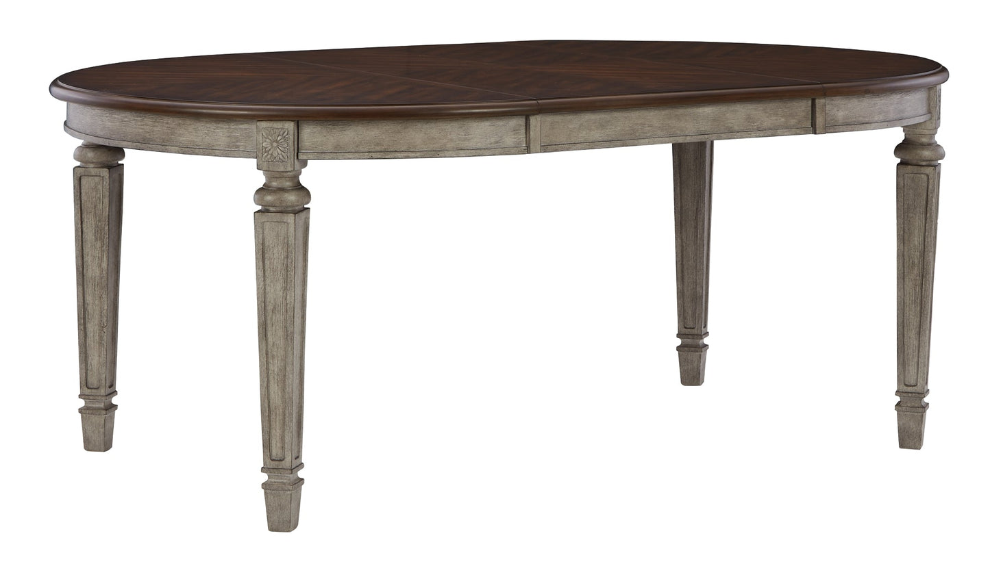 Lodenbay Oval Dining Room EXT Table at Towne & Country Furniture (AL) furniture, home furniture, home decor, sofa, bedding
