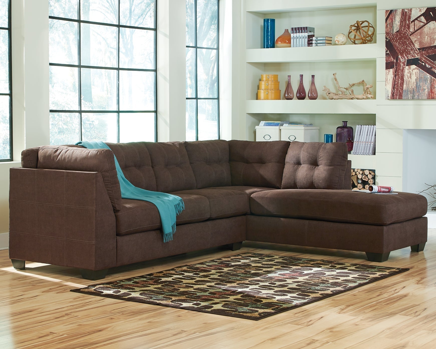 Maier 2-Piece Sectional with Ottoman at Towne & Country Furniture (AL) furniture, home furniture, home decor, sofa, bedding