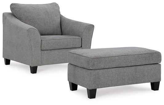 Mathonia Chair and Ottoman at Towne & Country Furniture (AL) furniture, home furniture, home decor, sofa, bedding