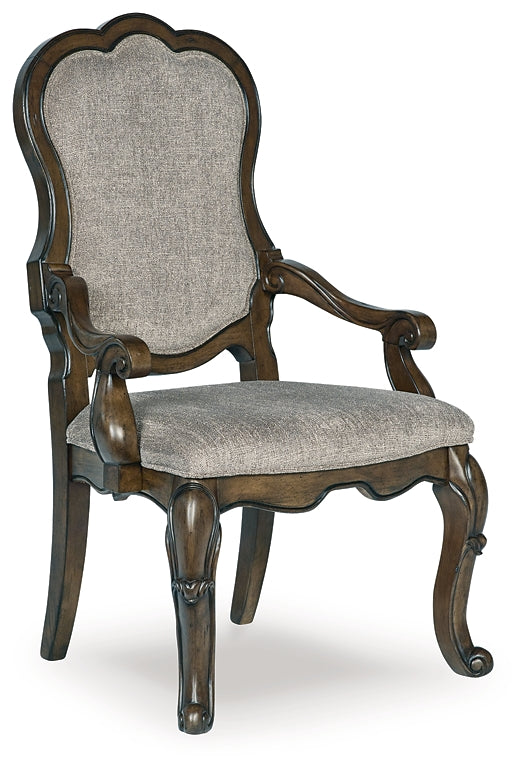 Maylee Dining UPH Arm Chair (2/CN) at Towne & Country Furniture (AL) furniture, home furniture, home decor, sofa, bedding