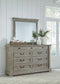 Moreshire Dresser and Mirror at Towne & Country Furniture (AL) furniture, home furniture, home decor, sofa, bedding