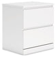 Onita Two Drawer Night Stand at Towne & Country Furniture (AL) furniture, home furniture, home decor, sofa, bedding